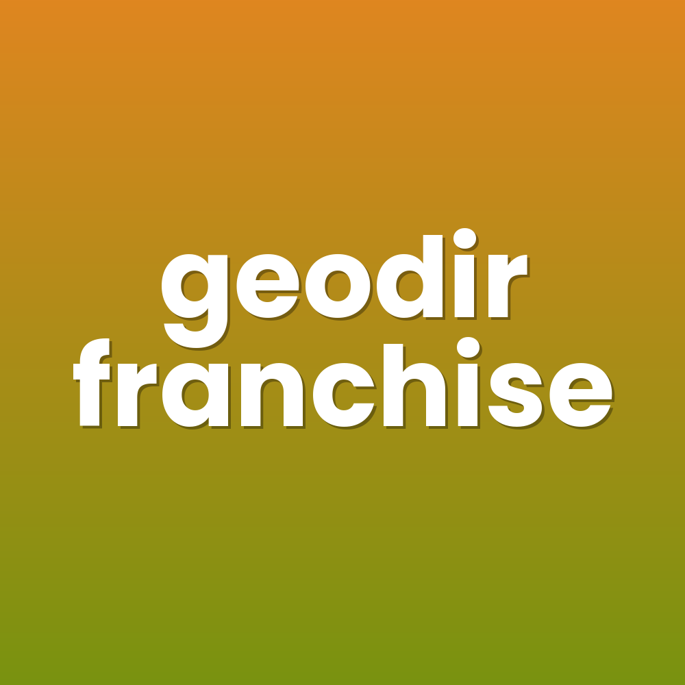 geodir franchise