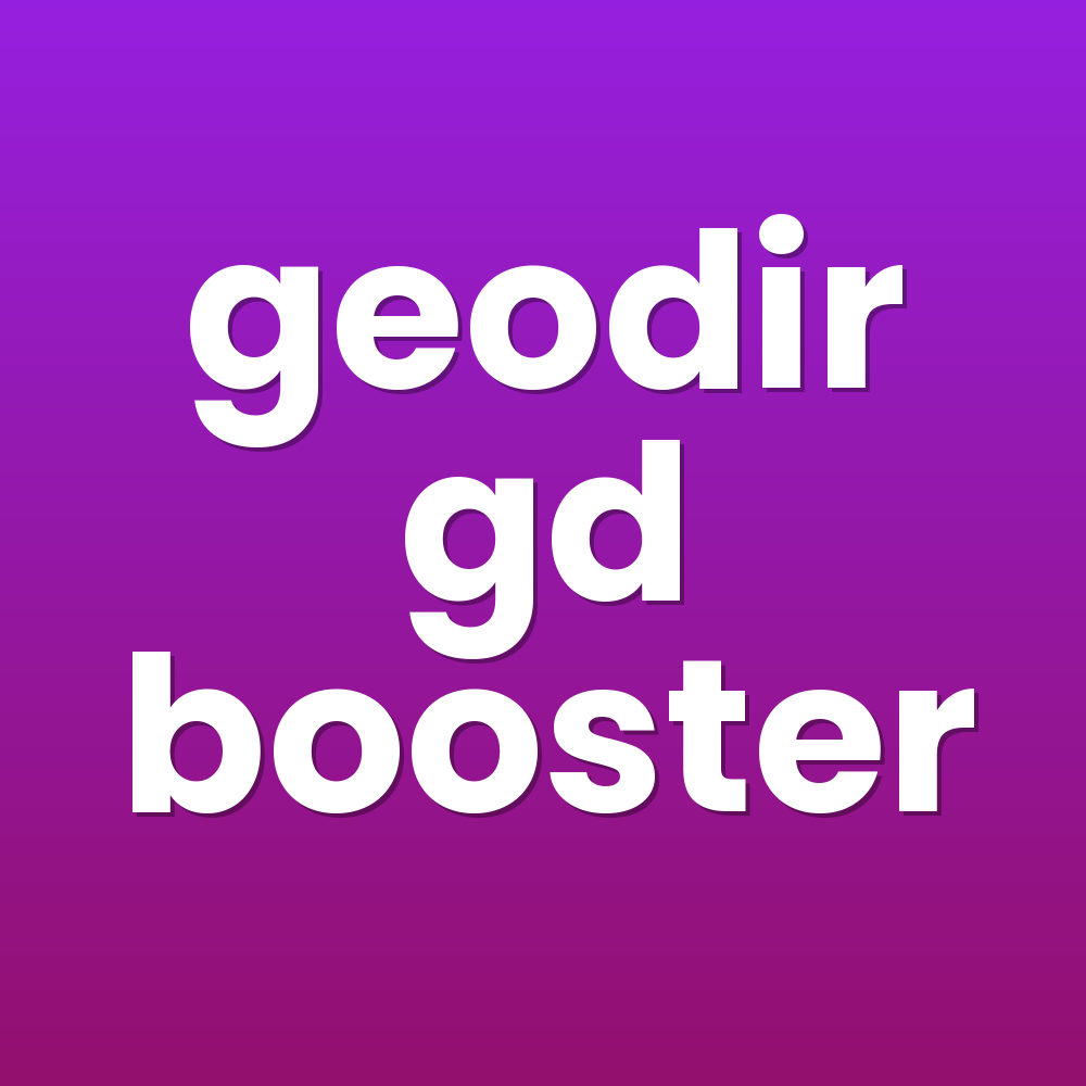 geodir gd booster