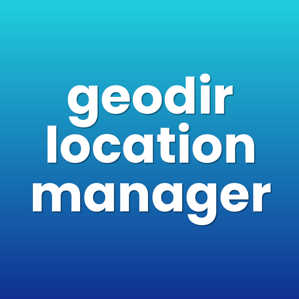geodir location manager