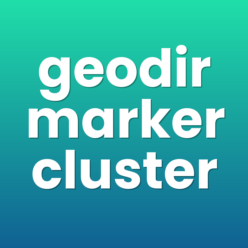 geodir marker cluster