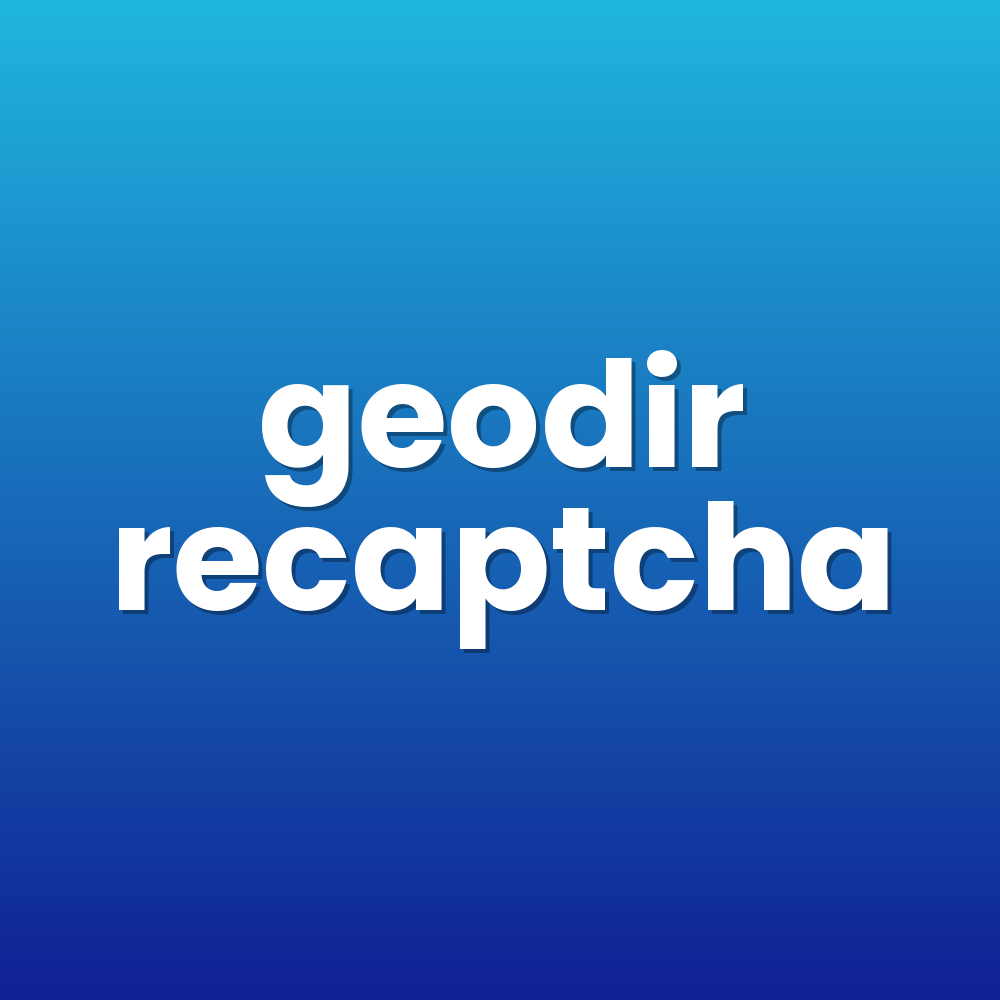 geodir recaptcha
