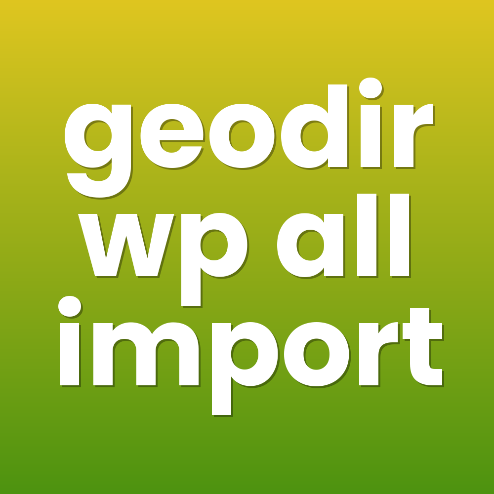 geodir wp all import