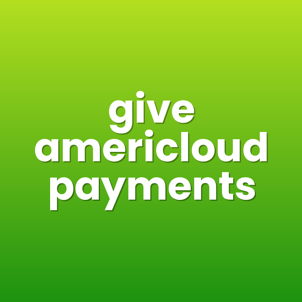 give americloud payments
