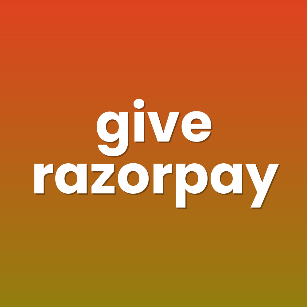 give razorpay