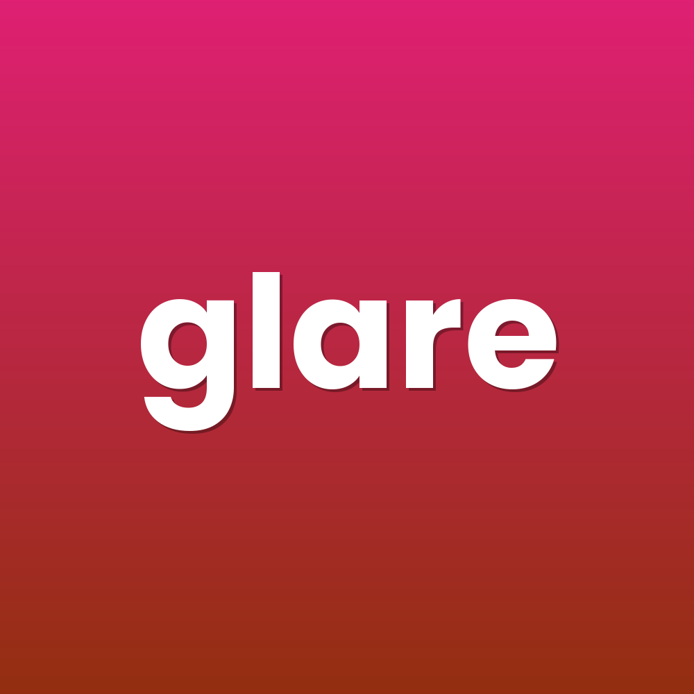 glare