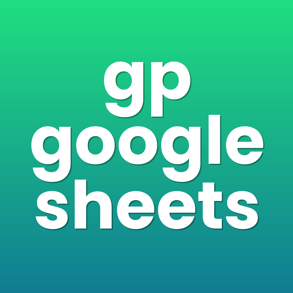 gp google sheets