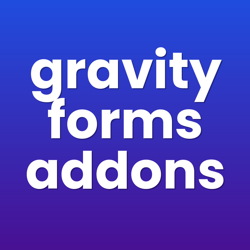 gravity forms addons