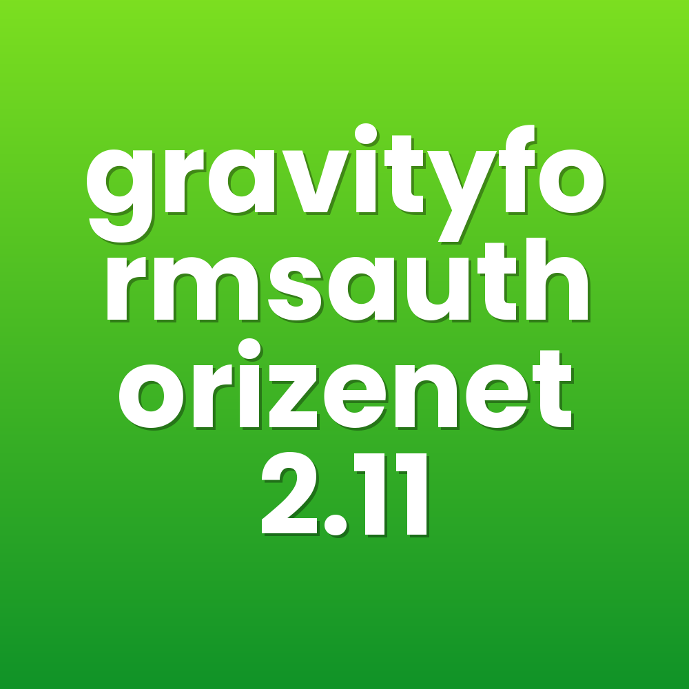 gravityformsauthorizenet 2.11