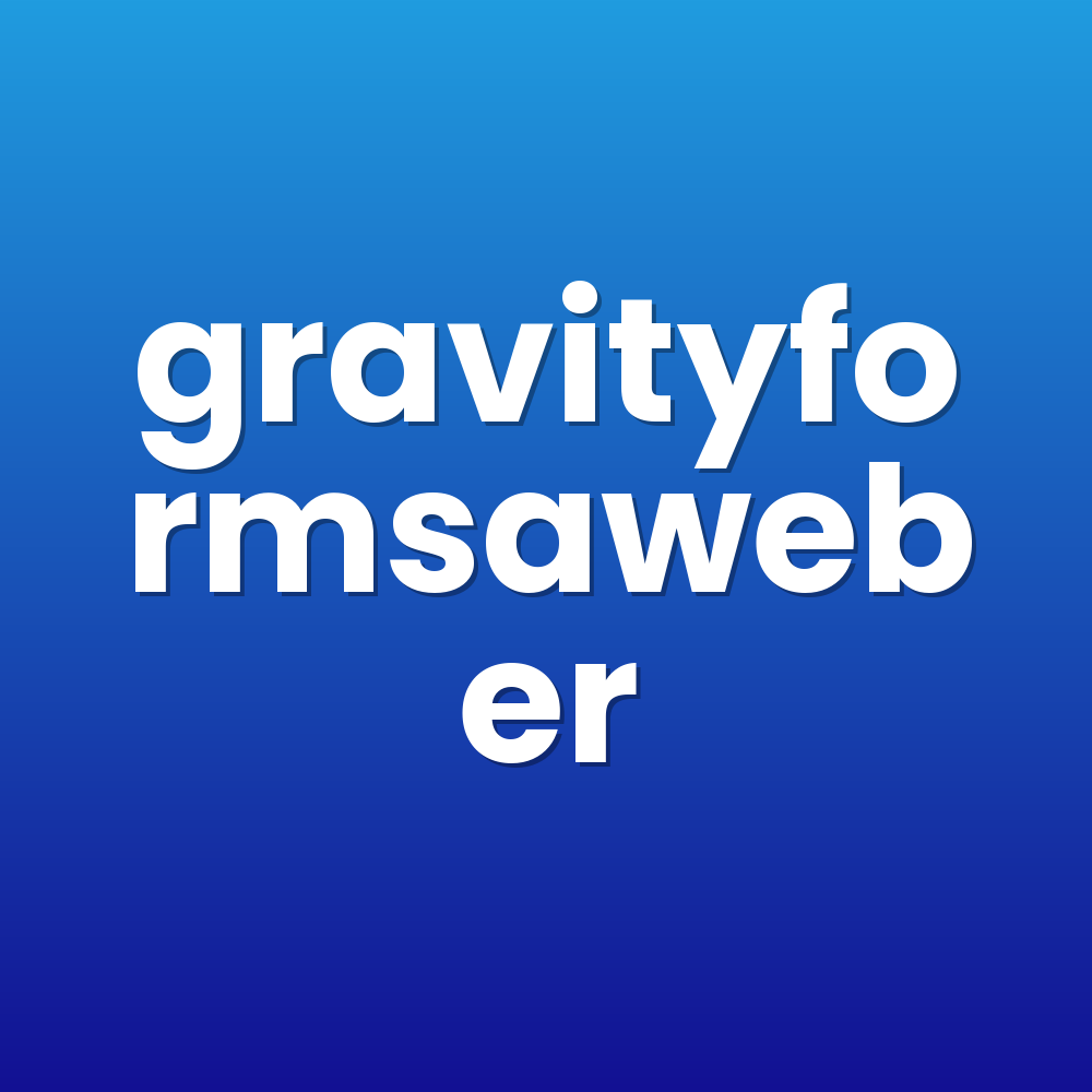 gravityformsaweber