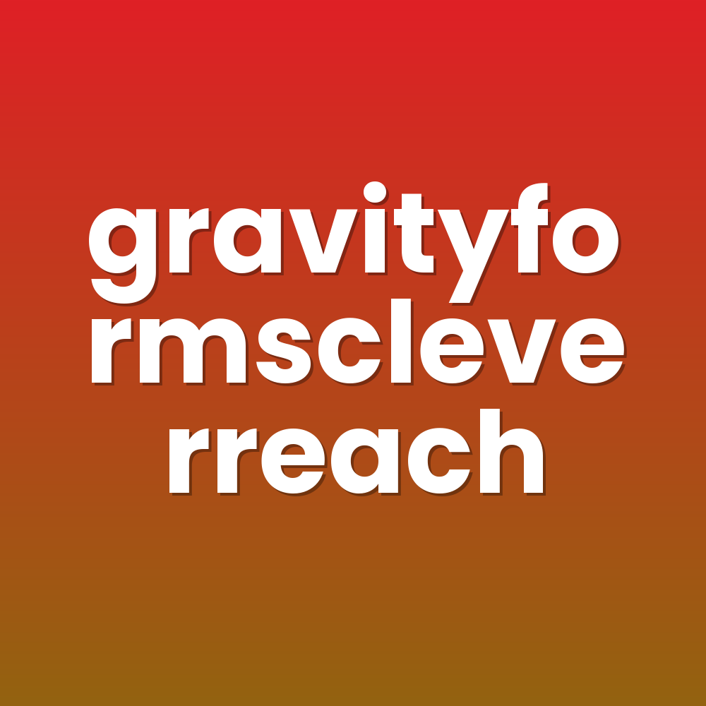 gravityformscleverreach