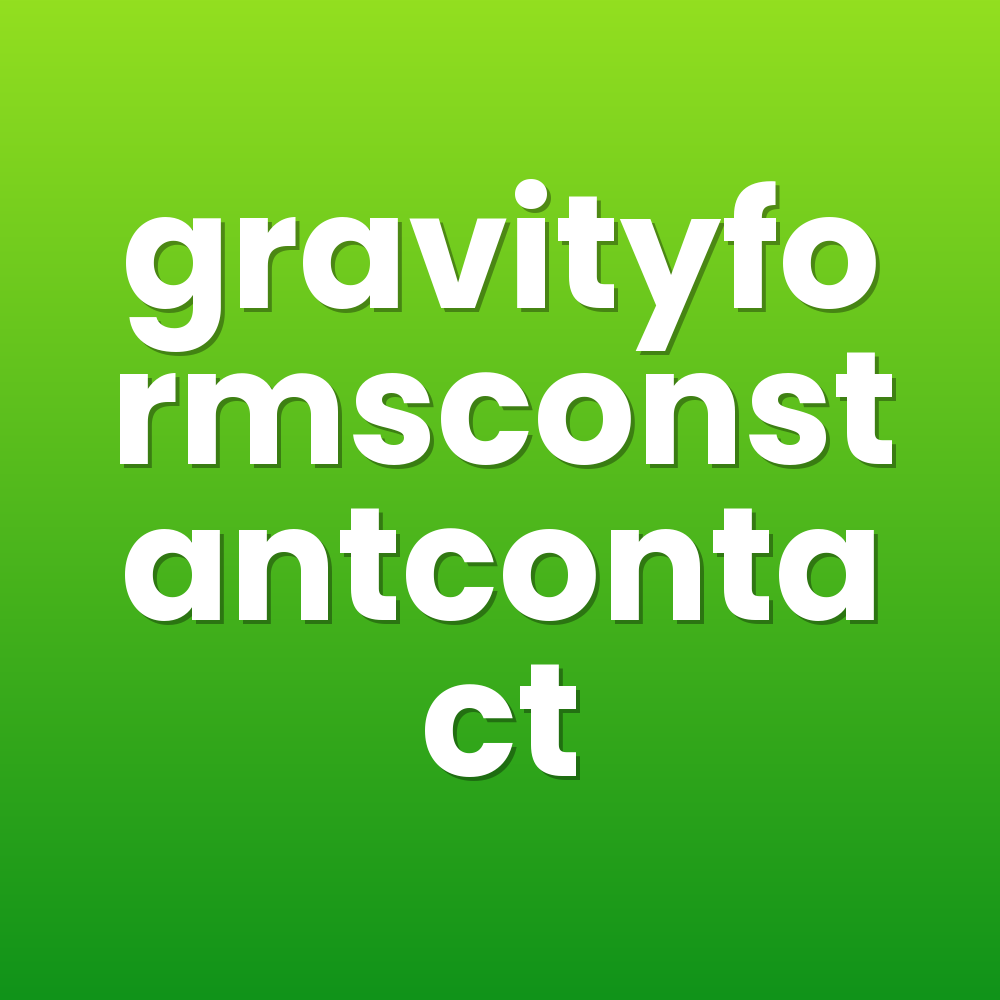gravityformsconstantcontact