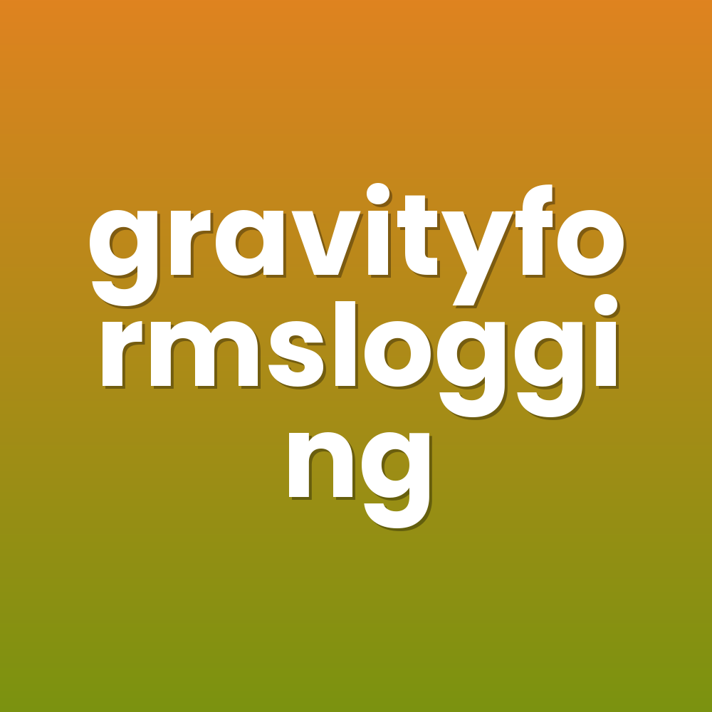 gravityformslogging