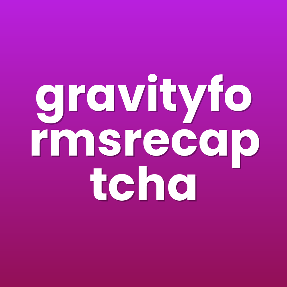 gravityformsrecaptcha