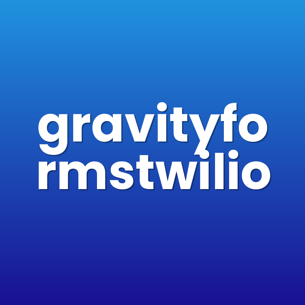 gravityformstwilio