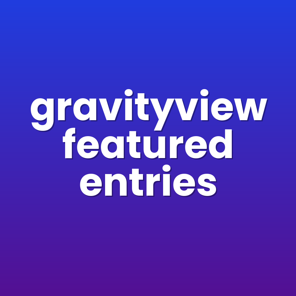 gravityview featured entries