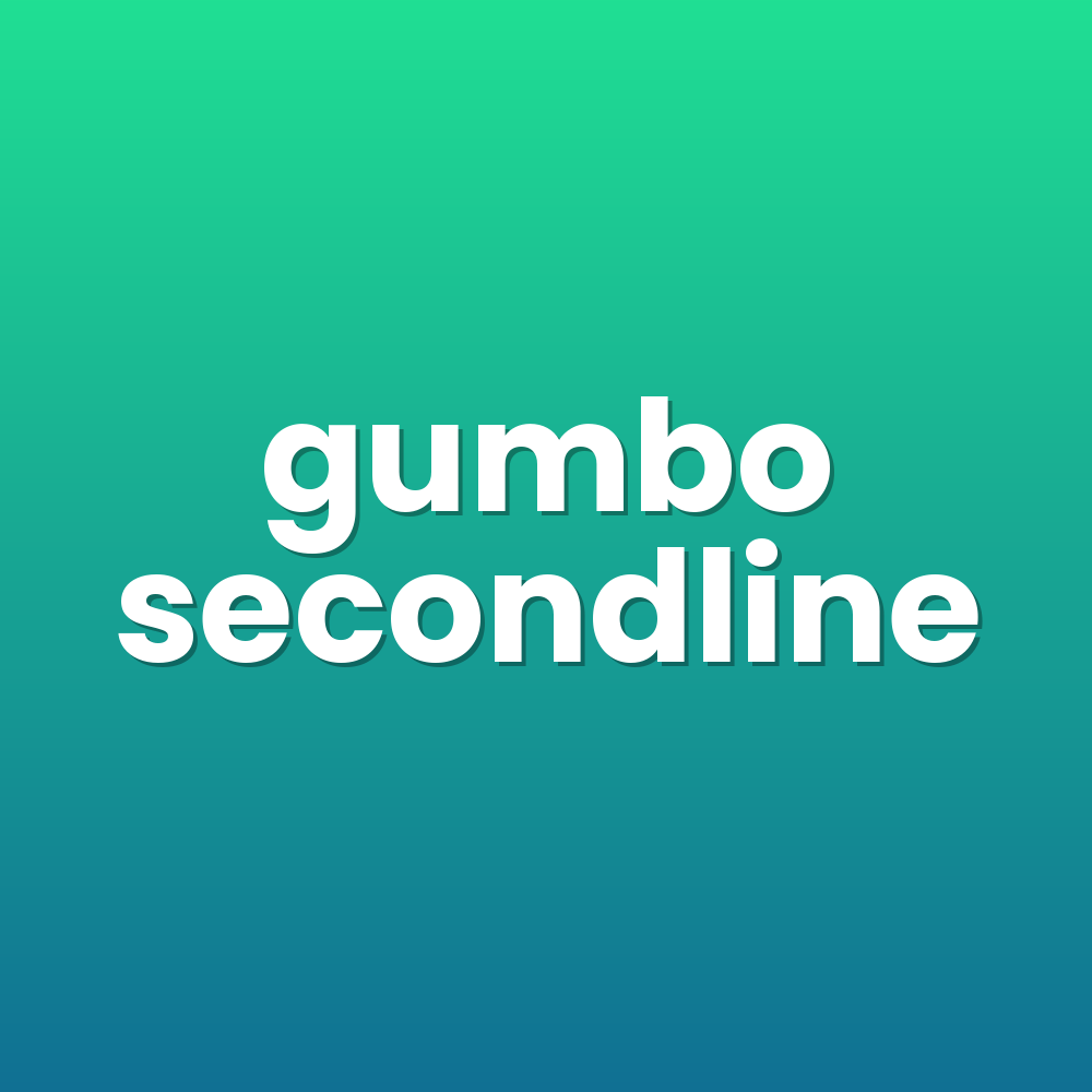 gumbo secondline