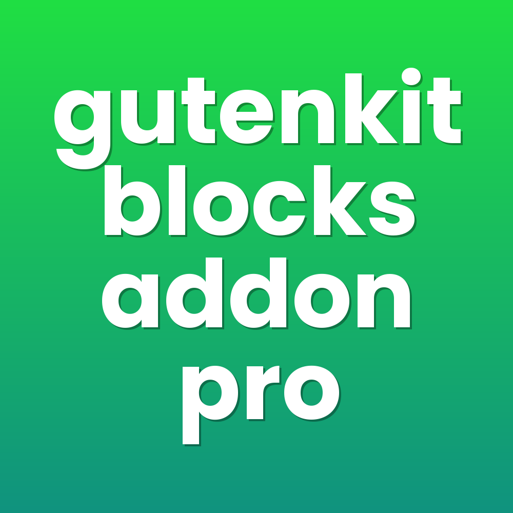 gutenkit blocks addon pro