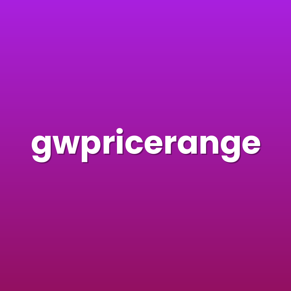 gwpricerange