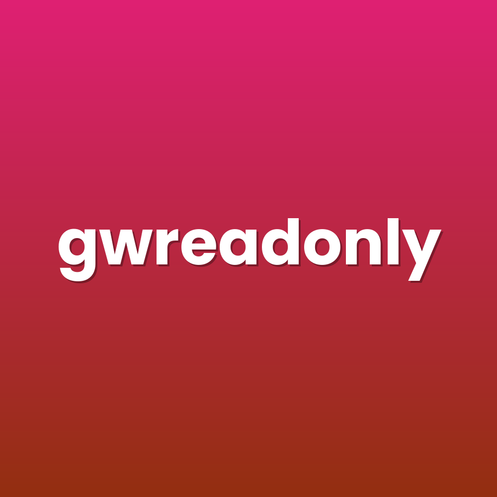 gwreadonly