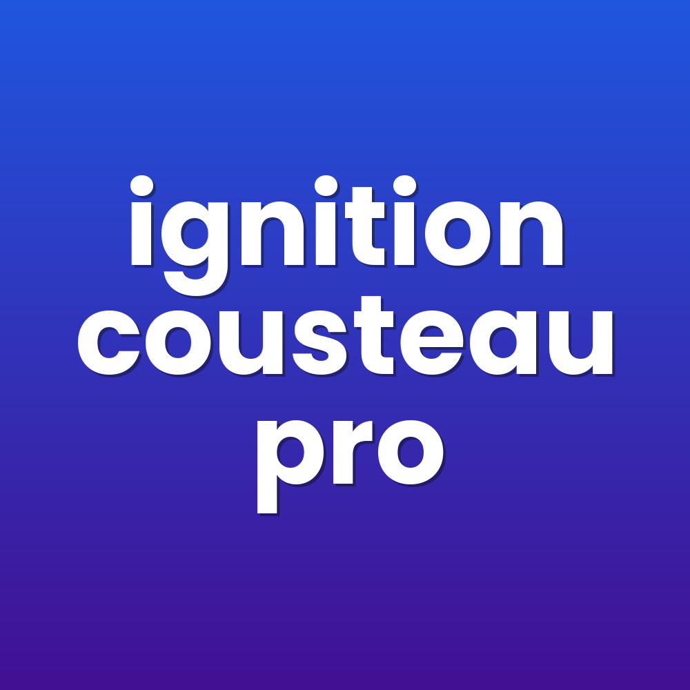 ignition cousteau pro