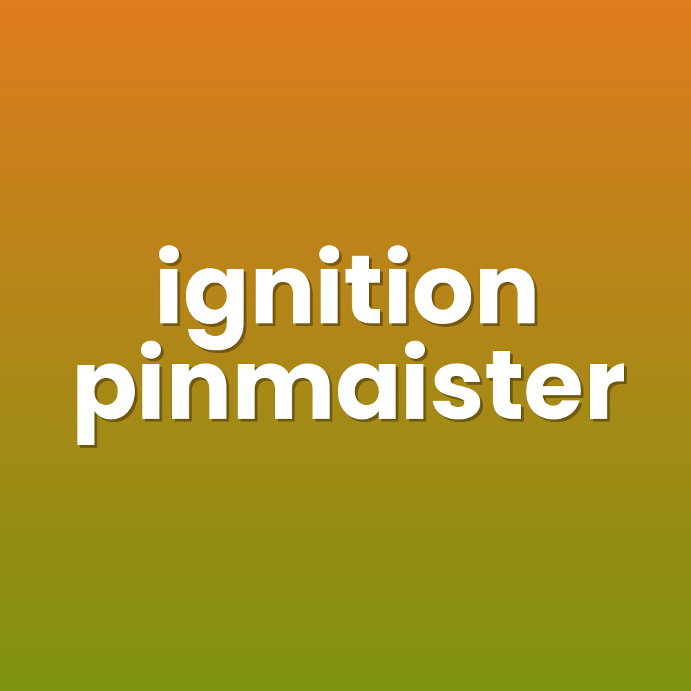 ignition pinmaister