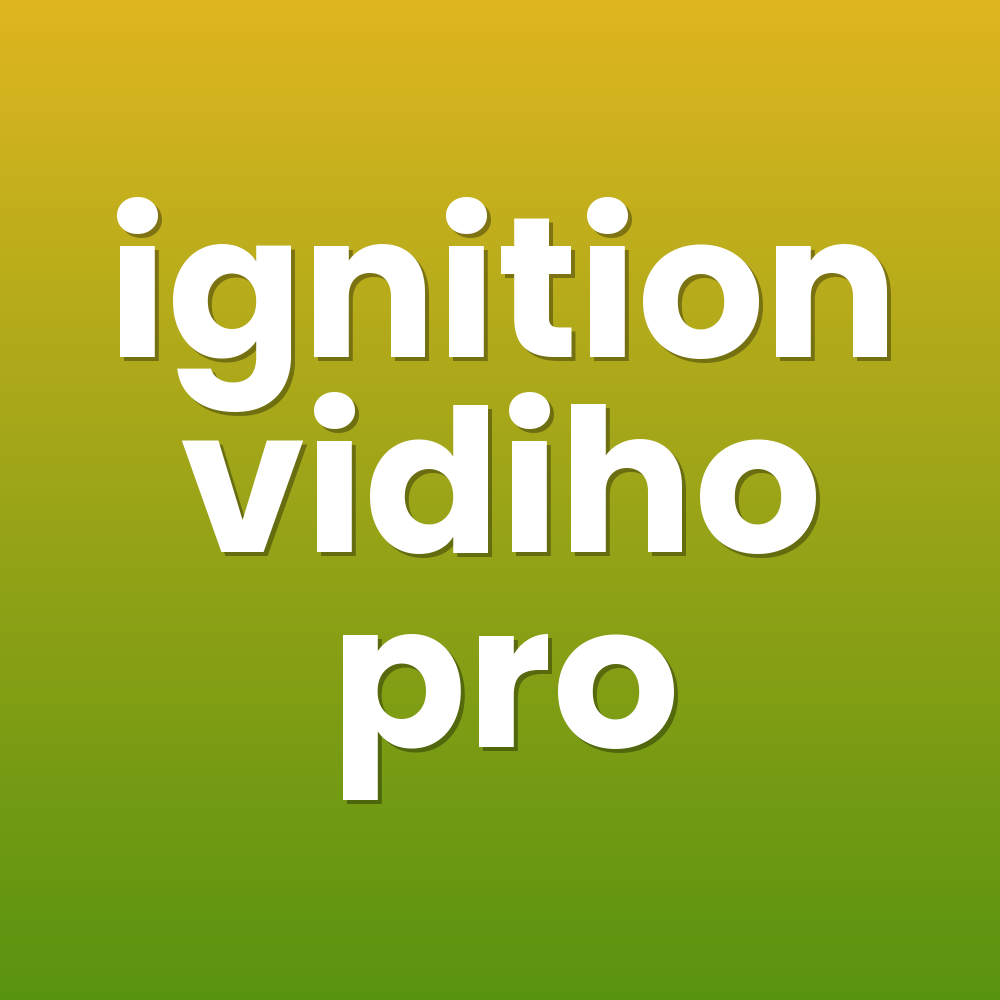 ignition vidiho pro