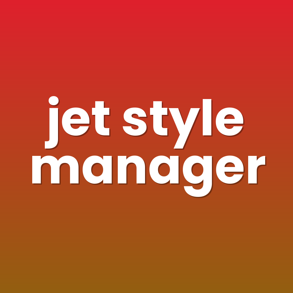 jet style manager