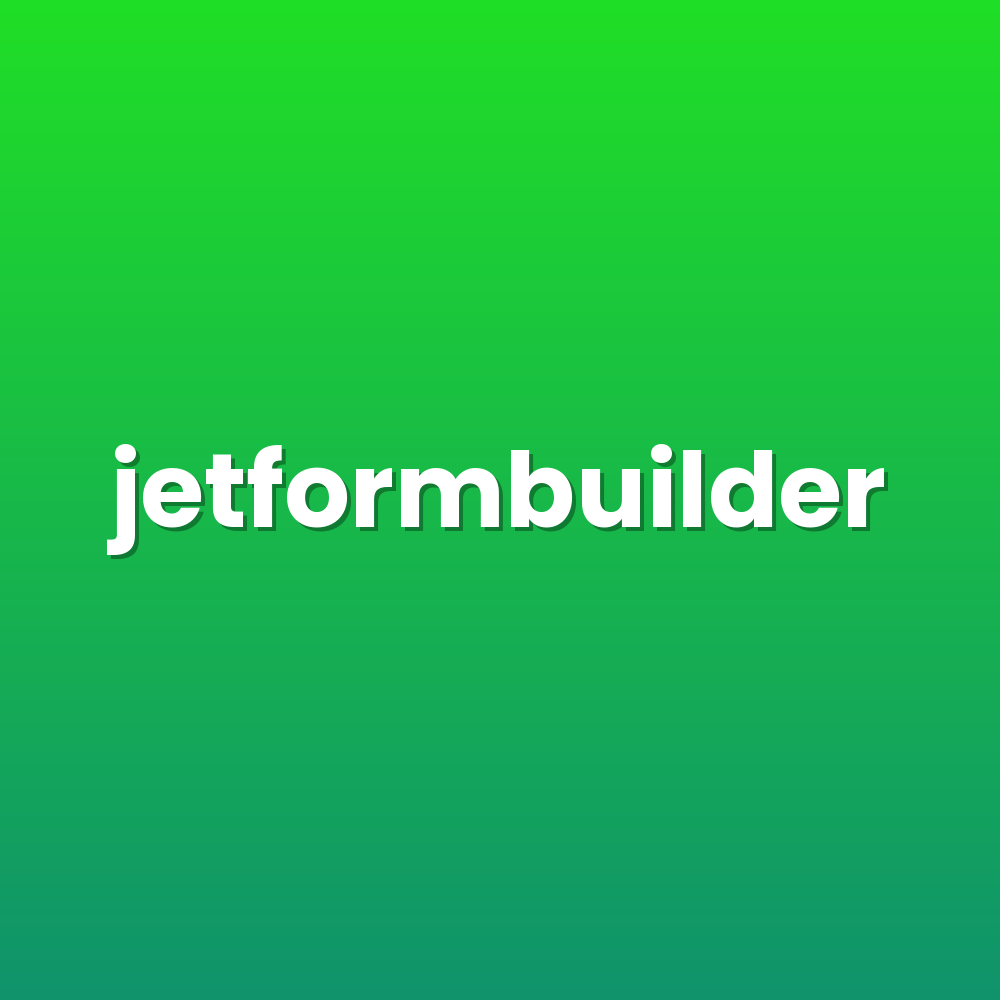 jetformbuilder