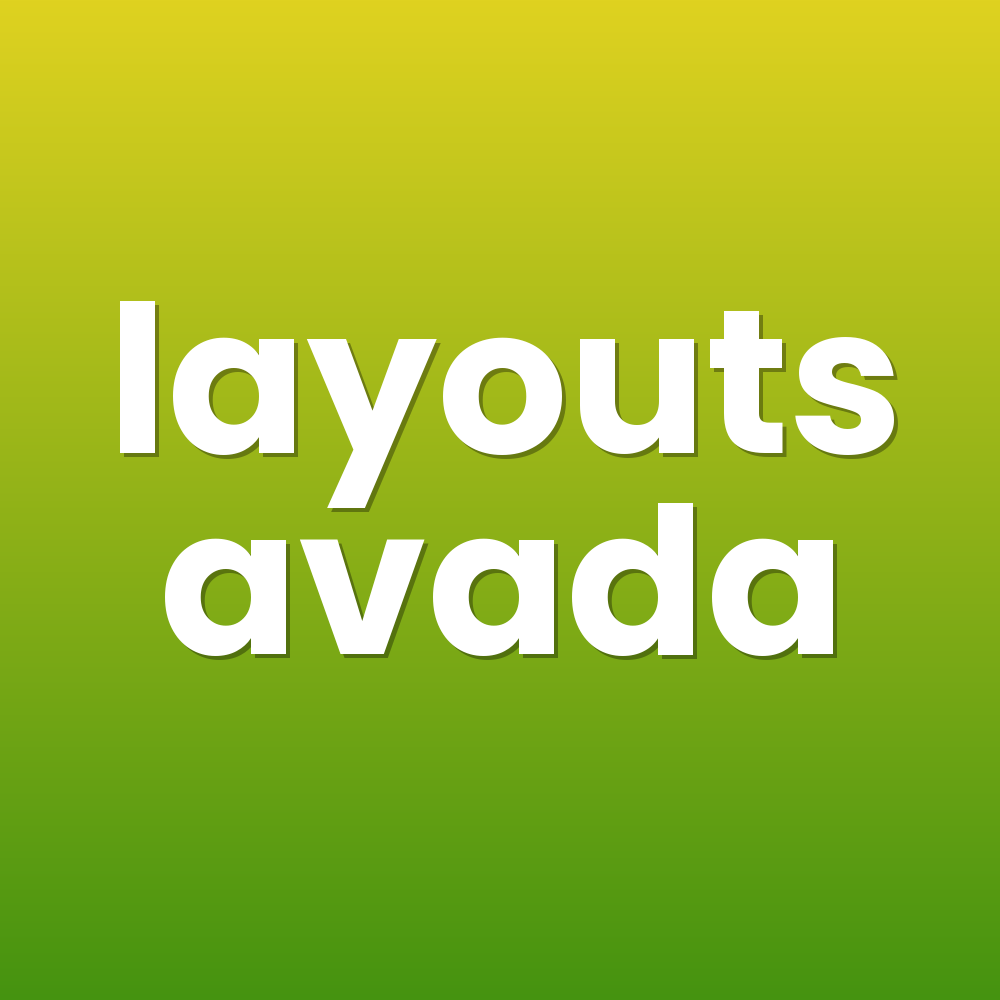 layouts avada