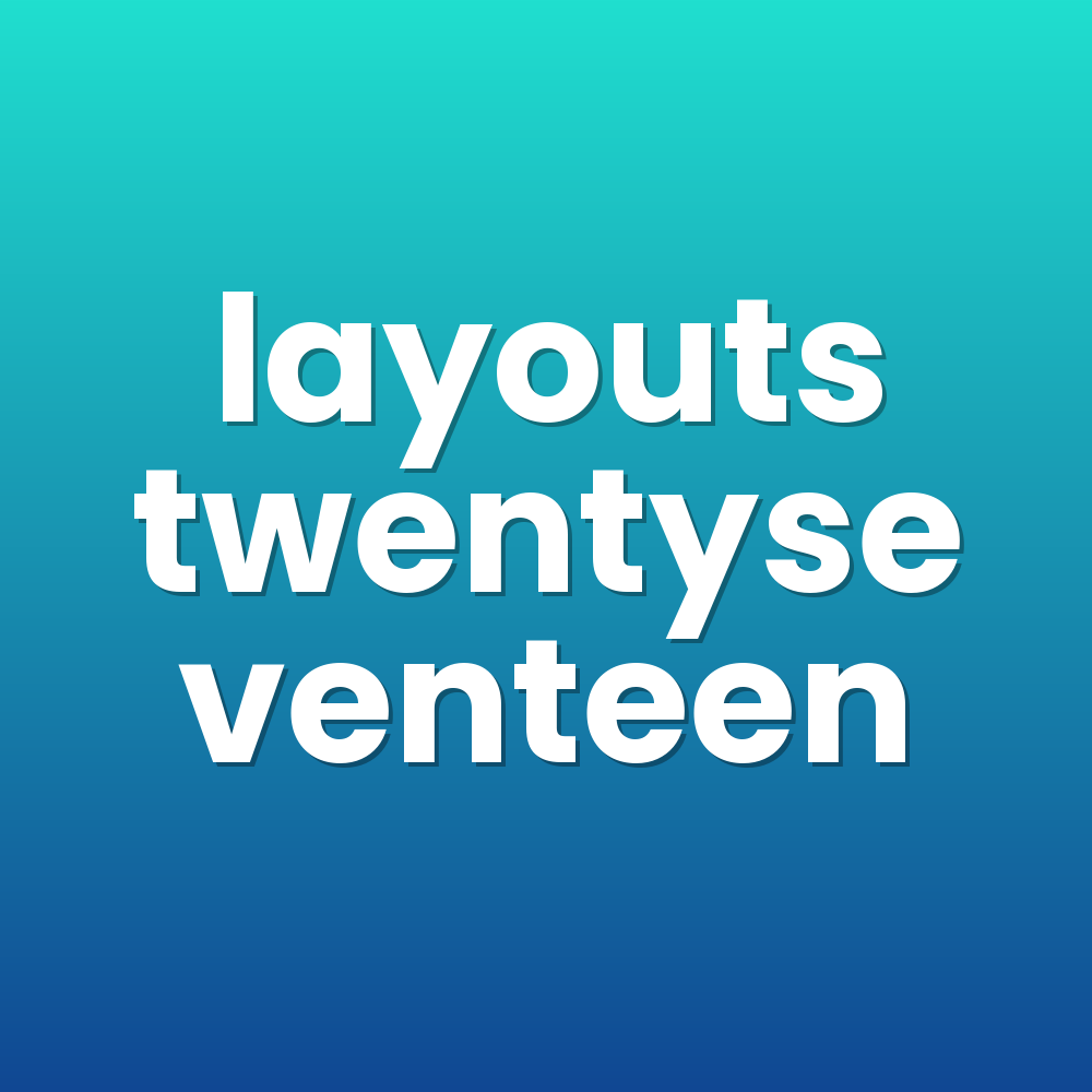 layouts twentyseventeen