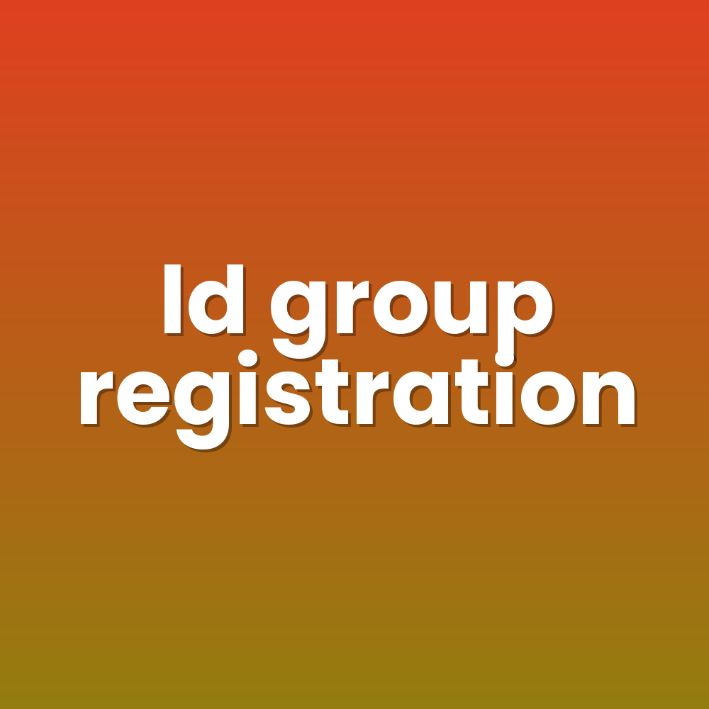 ld group registration