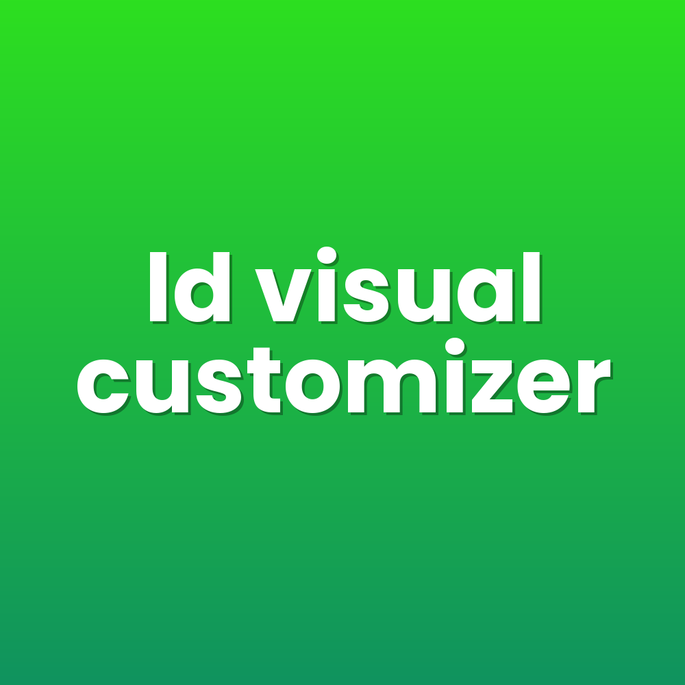 ld visual customizer