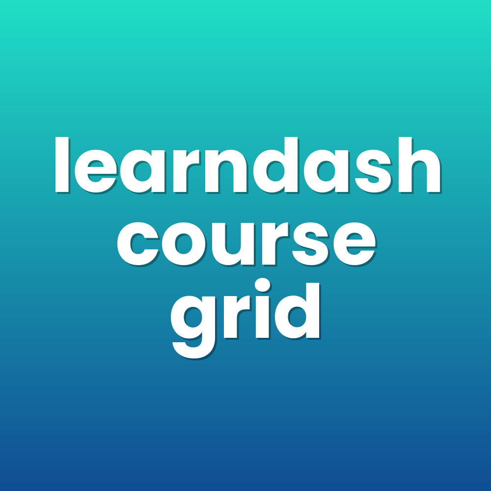 learndash course grid