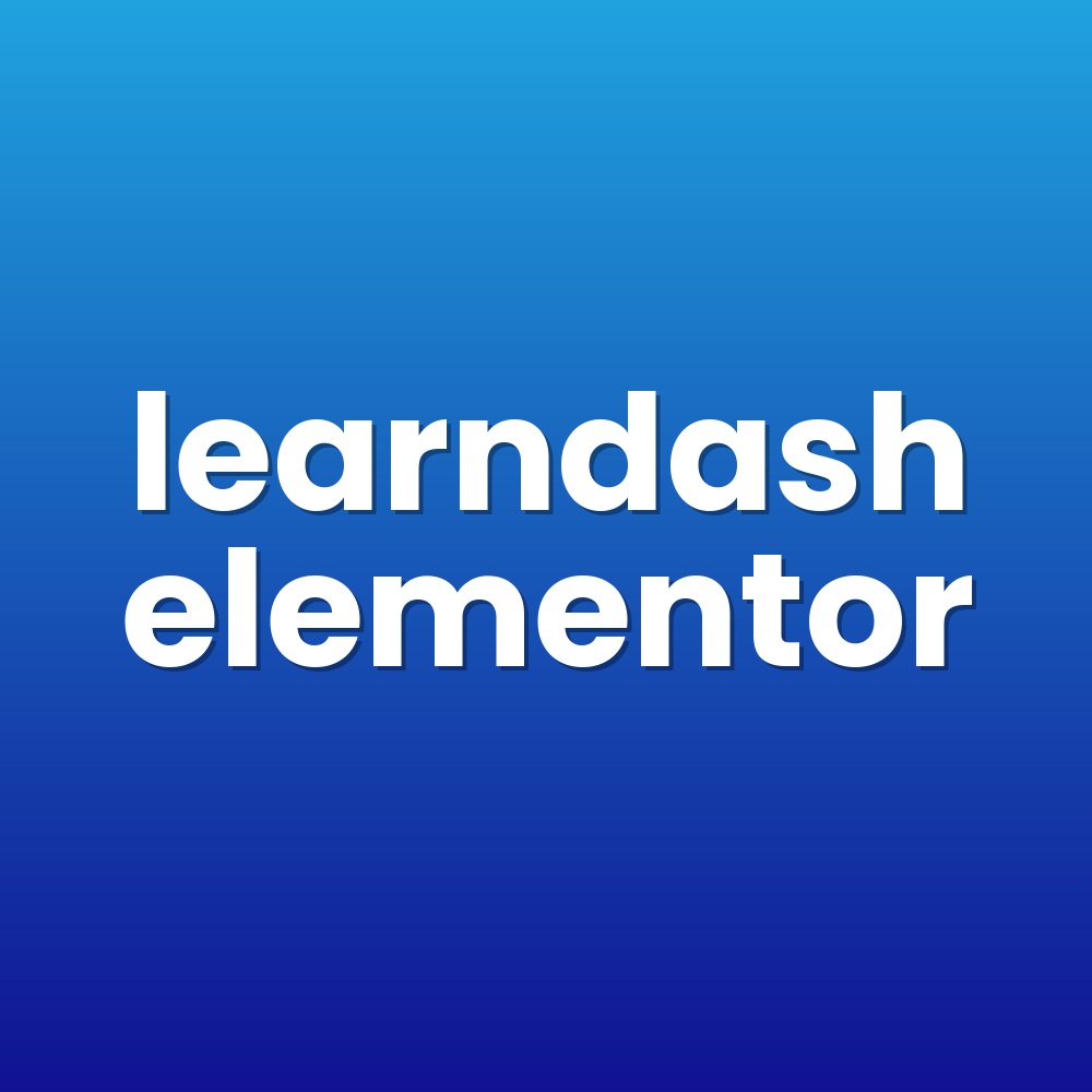 learndash elementor