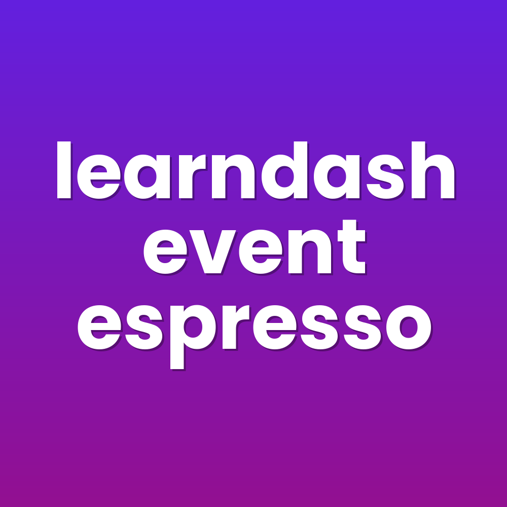 learndash event espresso