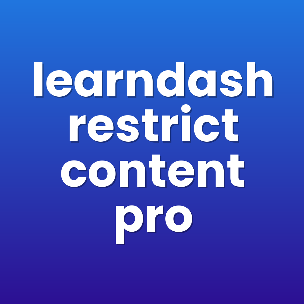 learndash restrict content pro