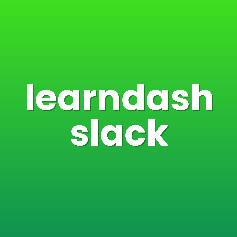 learndash slack