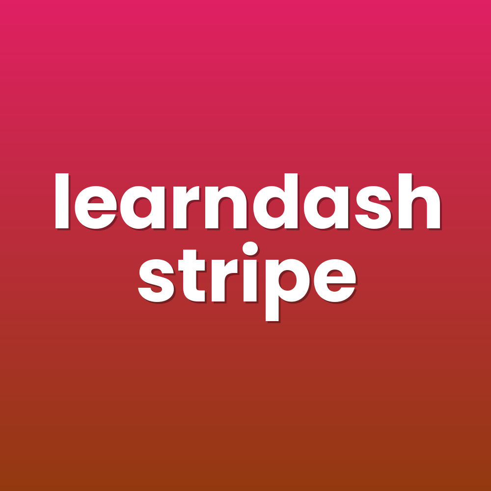 learndash stripe