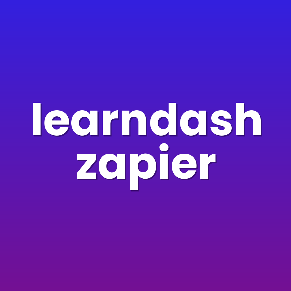learndash zapier