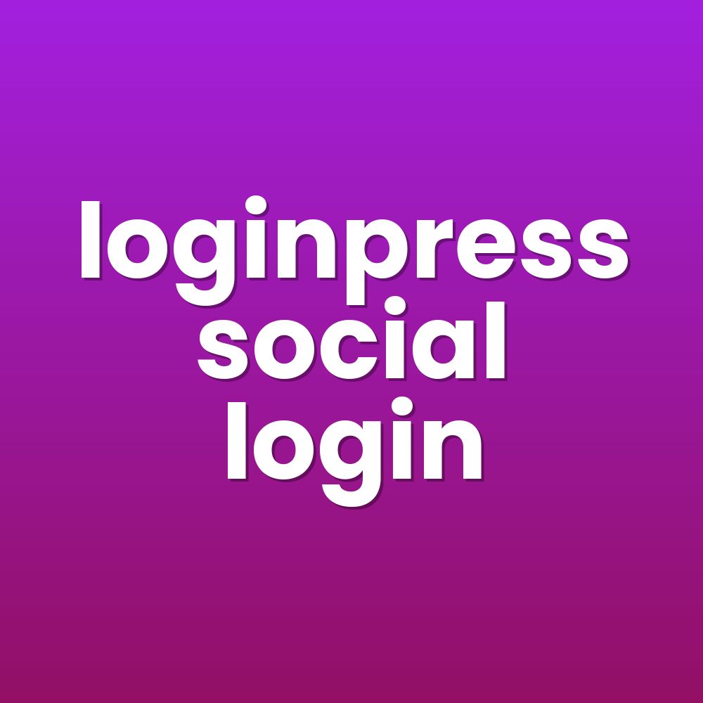 loginpress social login