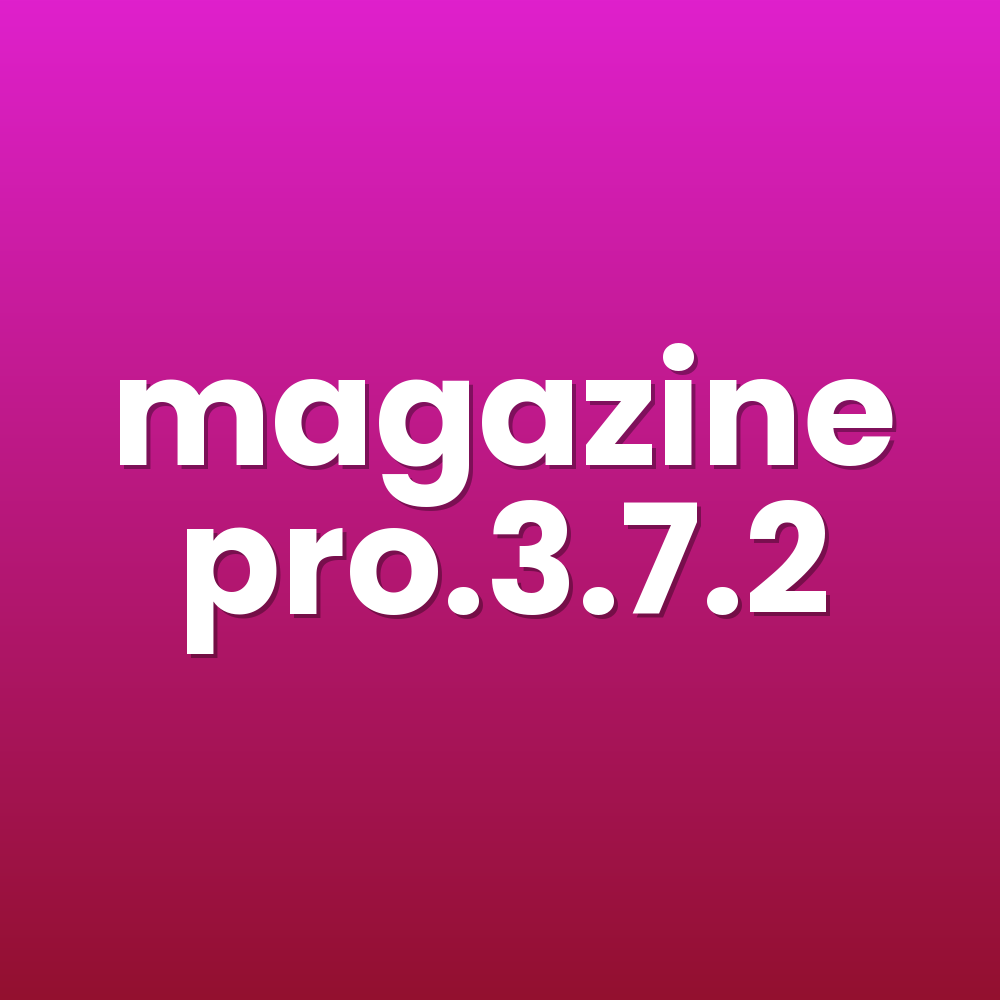 magazine pro.3.7.2