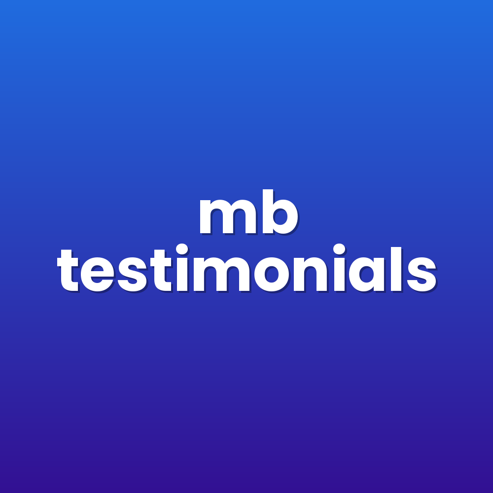 mb testimonials