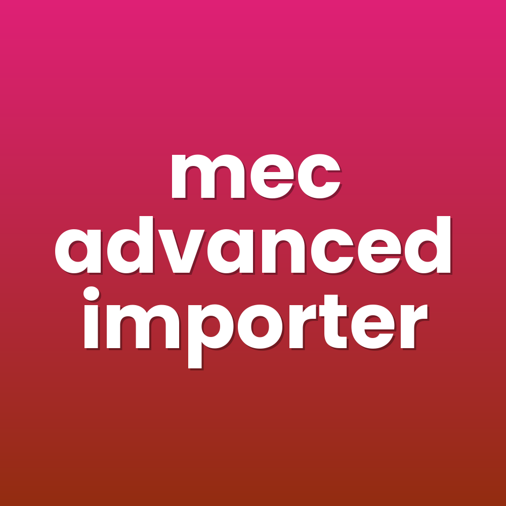 mec advanced importer