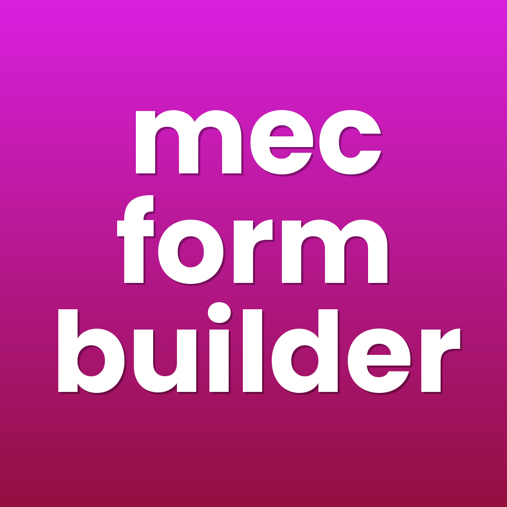 mec form builder