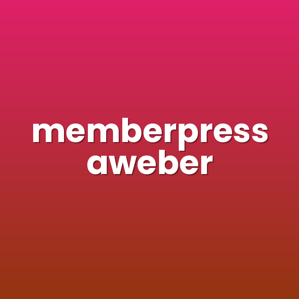 memberpress aweber