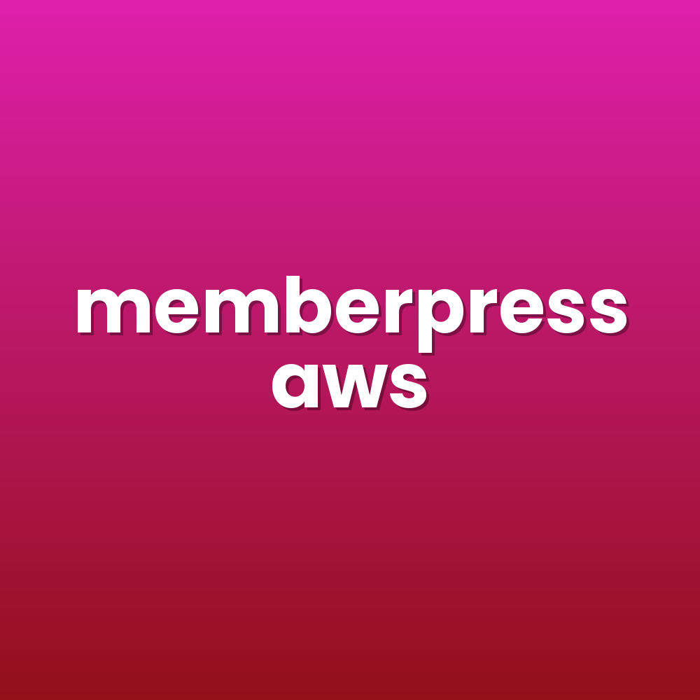 memberpress aws