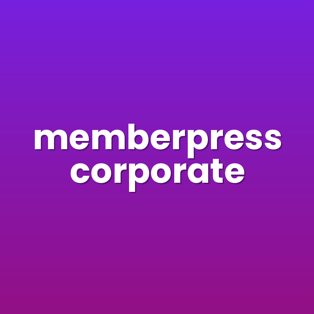 memberpress corporate