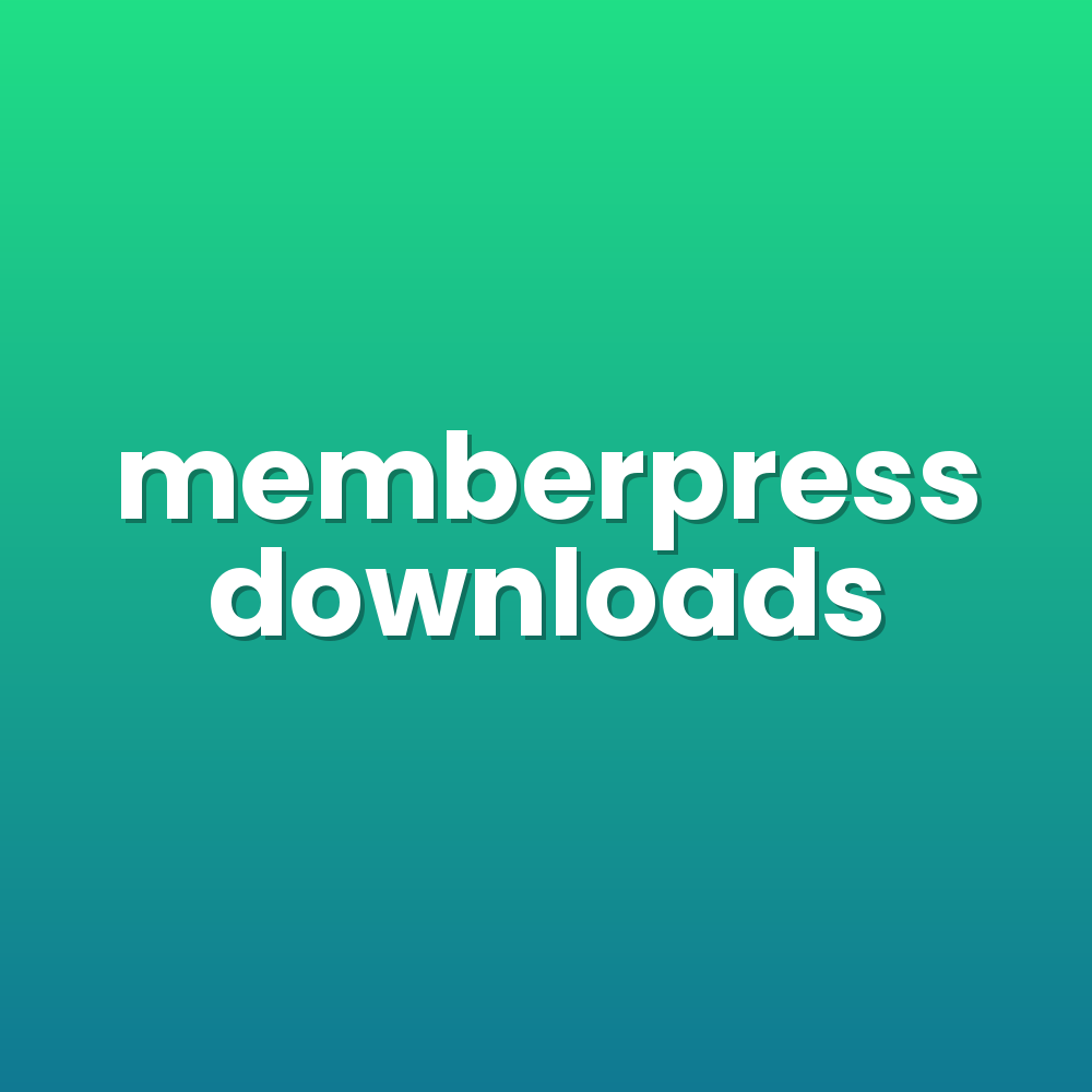 memberpress downloads