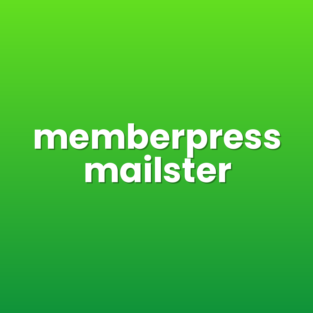 memberpress mailster