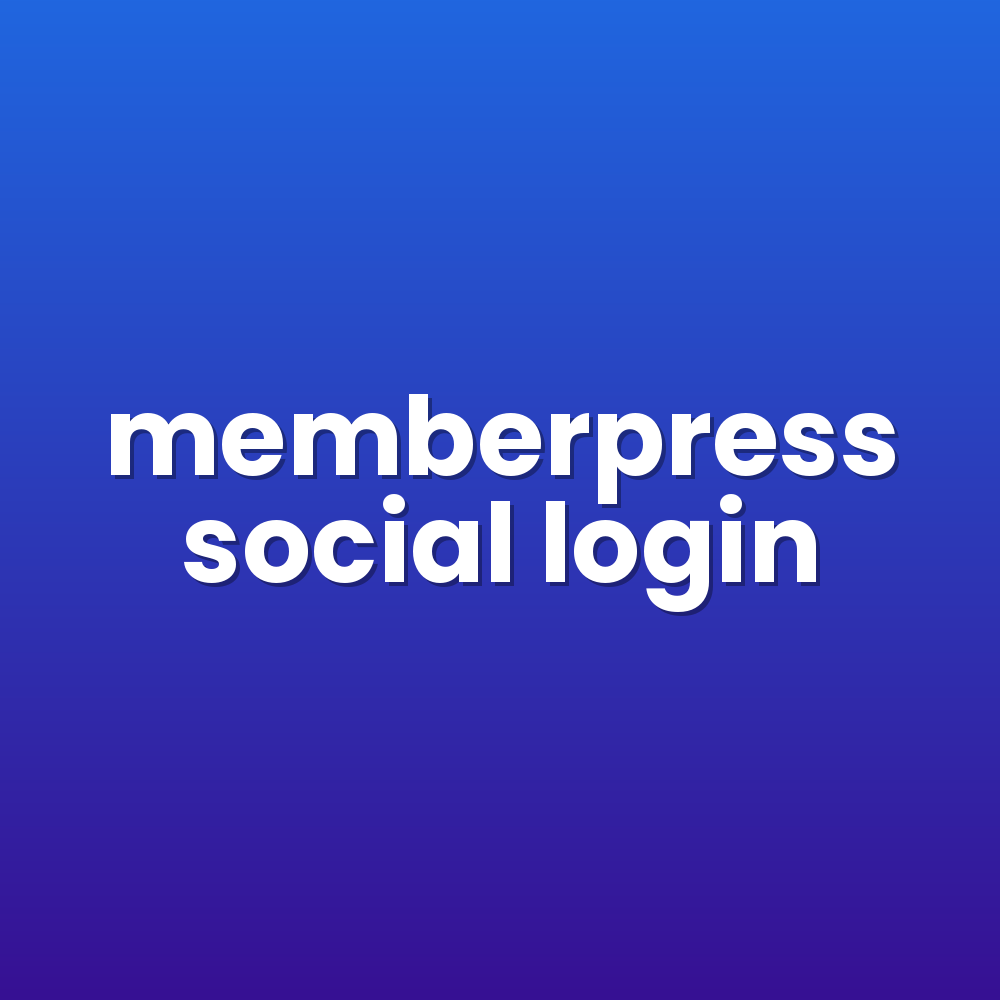 memberpress social login